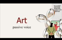 Art passive voice
